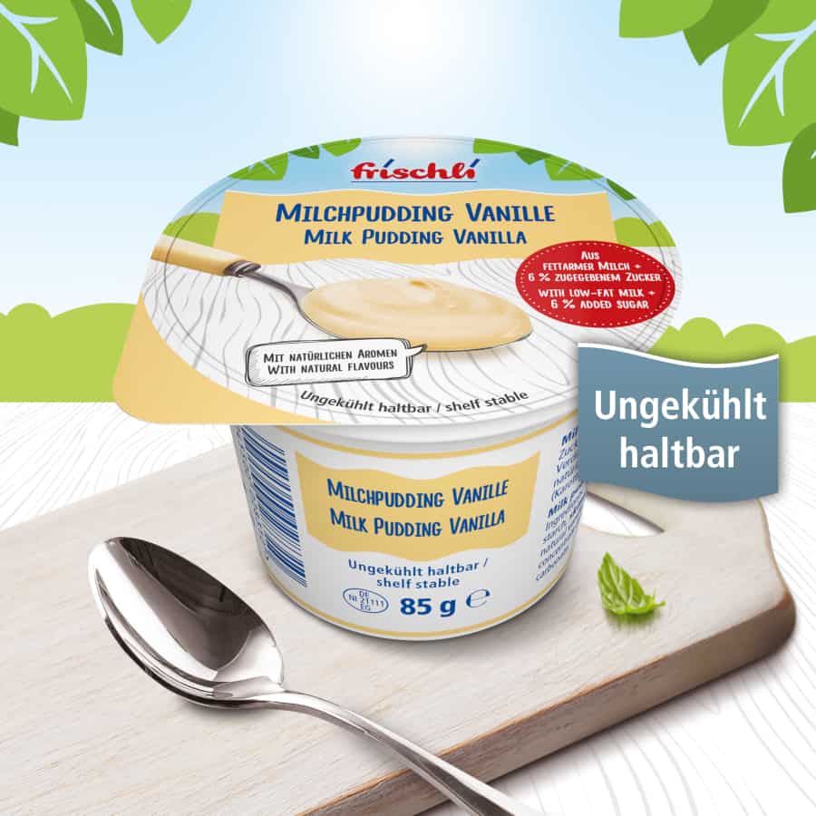 frischli Foodservice Milchpudding Vanille