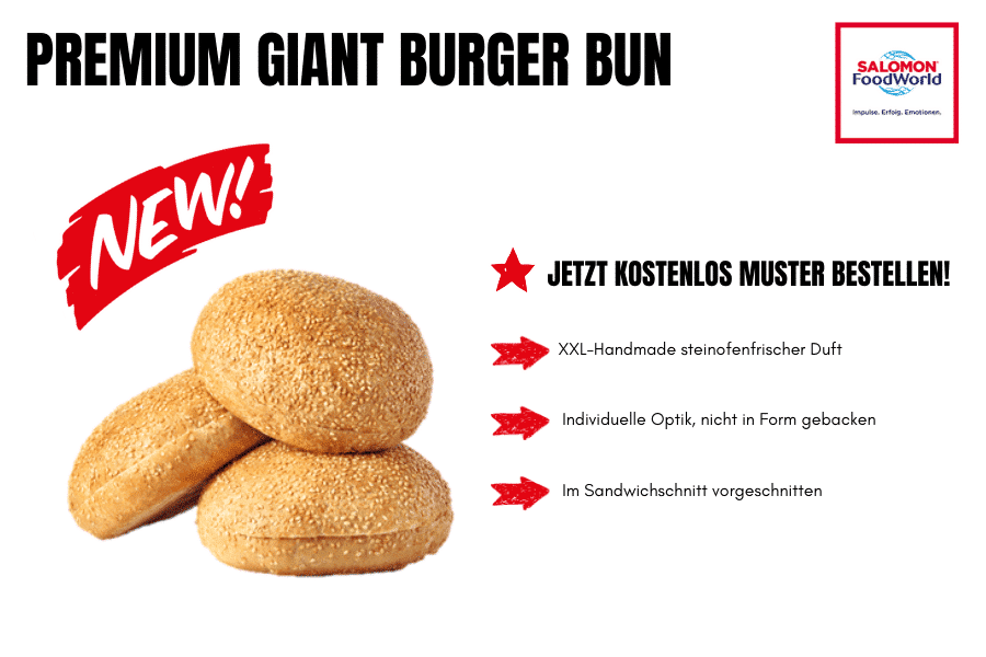 SALOMON Premium Giant Burger Bun Aktion