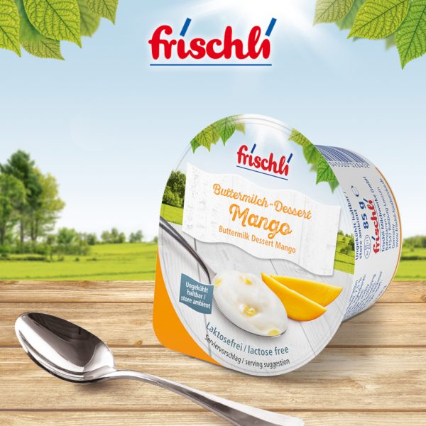 frischli Buttermilch-Dessert Mango