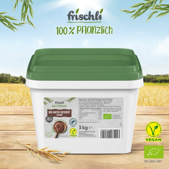frischli Bio Hafer Dessert Schoko 3 kg