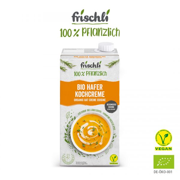 frischli Foodservice Bio Hafer Kochcreme