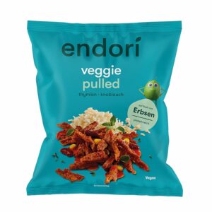 endori veggie pulled thymian knoblauch