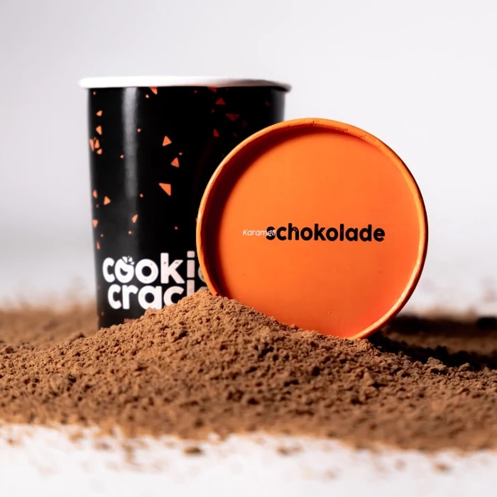 Cookiecrack Karamell-Schokolade