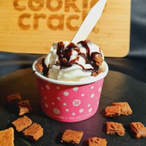 Cookiecrack Mini-Kekse Karamell-Schokolade