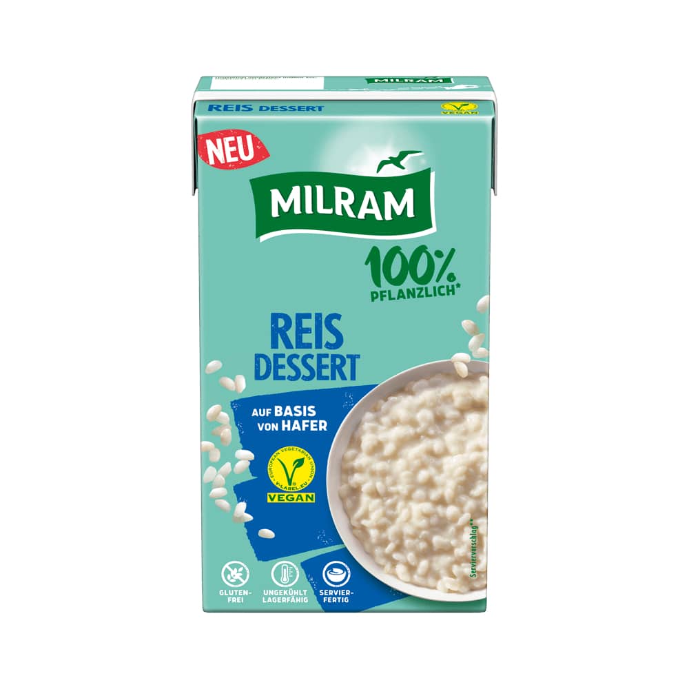 MILRAM Food-Service veganer Milchreis