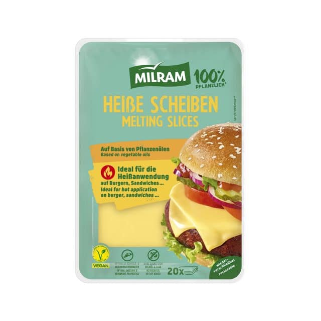 MILRAM Food-Service veganer Käsescheiben