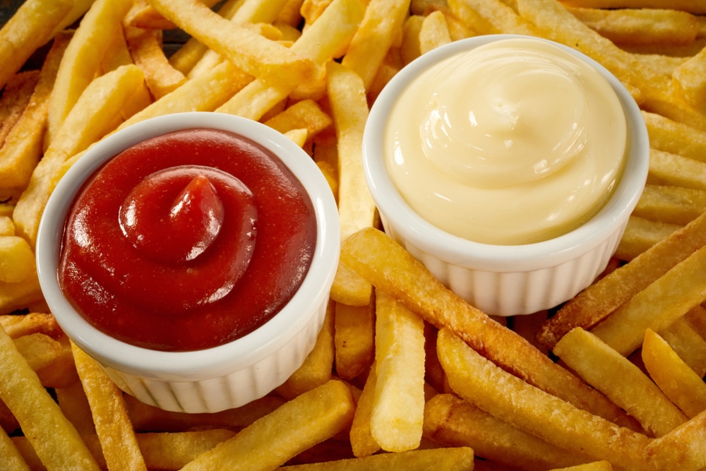 Dip zu Pommes