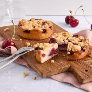 Kuchenmeister Kirschstreuseltörtchen vegan