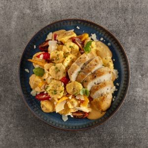 Bürger Tortellini in Tomaten-Rahmsauce