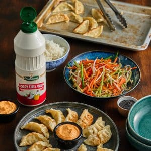 Crispy Chili Mayo Gyoza