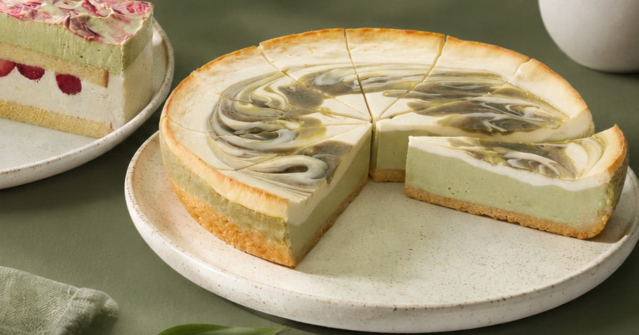 PFALZGRAF Matcha Cheesecake